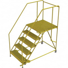 TRI-ARC - Rolling & Wall Mounted Ladders & Platforms Type: Rolling Work Platform Style: Steel Work Platform - Makers Industrial Supply