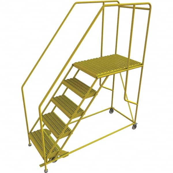 TRI-ARC - Rolling & Wall Mounted Ladders & Platforms Type: Rolling Work Platform Style: Steel Work Platform - Makers Industrial Supply