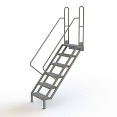 TRI-ARC - Rolling & Wall Mounted Ladders & Platforms Type: Stairway Slope Ladder Style: Stair Unit - Makers Industrial Supply