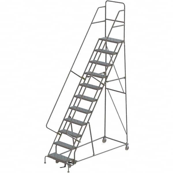 TRI-ARC - Rolling & Wall Mounted Ladders & Platforms Type: Rolling Warehouse Ladder Style: Rolling Platform Ladder - Makers Industrial Supply