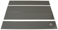 36 x 24 x 85'' - Steel Panel Kit for UltraCap Shelving Starter Unit (Gray) - Makers Industrial Supply