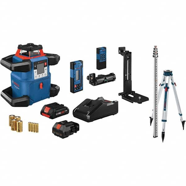 Bosch - Rotary Lasers Level Type: Rotary Laser Maximum Measuring Range (Feet): 4000 - Makers Industrial Supply