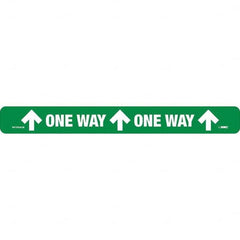 NMC - "One Way" Adhesive-Backed Floor Sign - Makers Industrial Supply