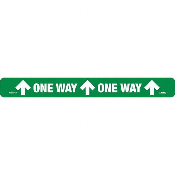 NMC - "One Way" Adhesive-Backed Floor Sign - Makers Industrial Supply