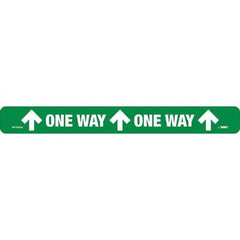 NMC - "One Way" Adhesive-Backed Floor Sign - Makers Industrial Supply