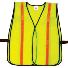 8040HL Lime Non-Cert Hi-Gloss Vest - Makers Industrial Supply