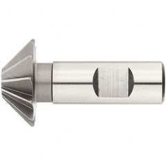 Keo - 1-1/2 x 1/2" 45° 12-Tooth High Speed Steel Single-Angle Cutter - Makers Industrial Supply