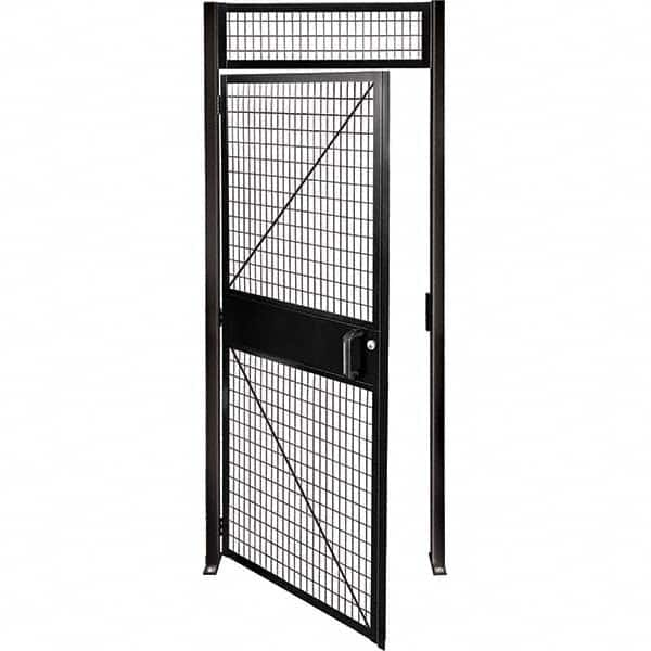 Folding Guard - Temporary Structure Doors Type: Hinged Door Width (Feet): 4 - Makers Industrial Supply