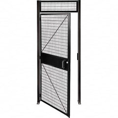 Folding Guard - Temporary Structure Doors Type: Hinged Door Width (Feet): 3 - Makers Industrial Supply