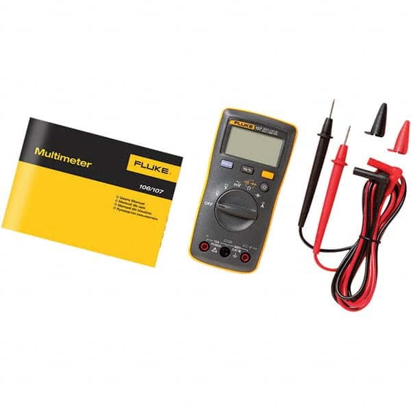 Fluke - Multimeters Multimeter Type: Digital Measures: Capacitance; Diode Test; Resistance; Voltage - Makers Industrial Supply