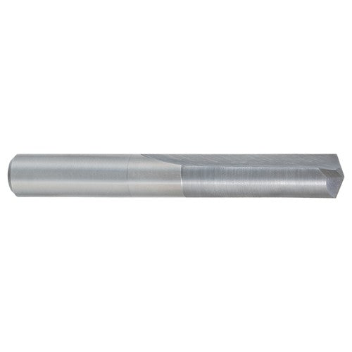 ‎#50 Dia. x #50 Shank × 11/16″ Flute Length × 1-11/16″ OAL, Bright, Solid Carbide Drill