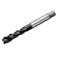 Sandvik Coromant - Spiral Flute Taps; Thread Size (mm): M30x3.50 ; Chamfer: Semi-Bottoming ; Class of Fit: 6HX ; Number of Flutes: 4 ; Material: HSS-E-PM ; Finish/Coating: TiAlN - Exact Industrial Supply