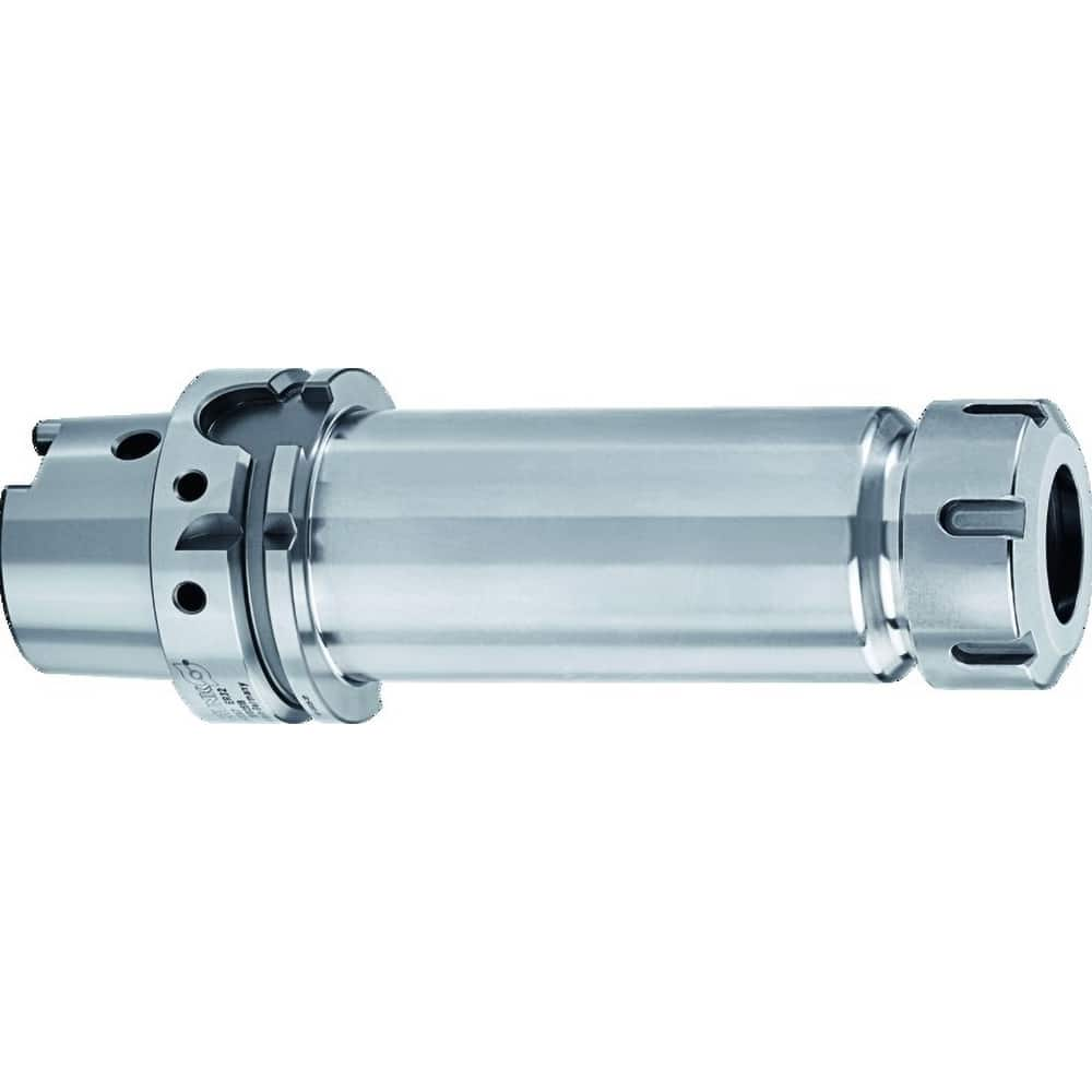 Schunk - Collet Chucks; Collet System: ER ; Collet Series: ER32 ; Shank Type: Hollow Taper ; Modular Connection Size: HSK100A ; Projection (mm): 130.000 ; Through Coolant: Yes - Exact Industrial Supply