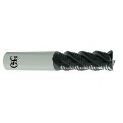 1/4" Dia. - 2" OAL - TIAlN CBD - .03 CR- Roughing End Mill - 4 FL - Makers Industrial Supply