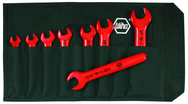 Insulated Open End Inch Wrench 8 Piece Set Includes: 5/16" - 3/4" In Canvas Pouch - Makers Industrial Supply