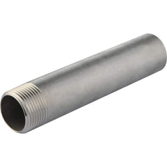 Guardian Worldwide - Stainless Steel Pipe Nipples & Pipe; Style: Threaded ; Pipe Size: 4 (Inch); Length (Inch): 4 ; Material Grade: 304/304L ; Schedule: 40 - Exact Industrial Supply