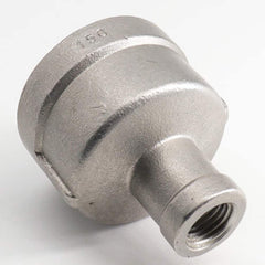 Guardian Worldwide - Stainless Steel Pipe Fittings; Type: Reducing Coupling ; Fitting Size: 2-1/2 x 1-1/4 ; End Connections: FNPT x FNPT ; Material Grade: 304 ; Pressure Rating (psi): 150 ; Length (Inch): 2.95 - Exact Industrial Supply