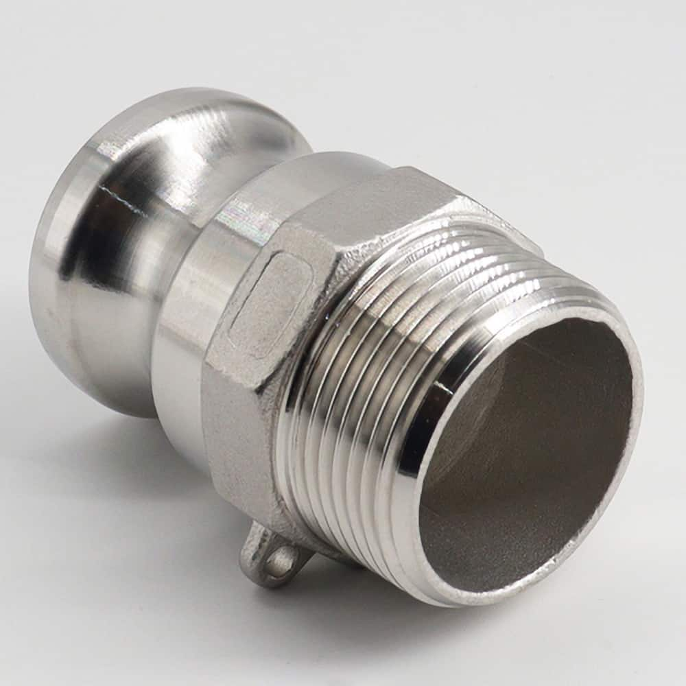 Guardian Worldwide - Suction & Discharge Hose Couplings; Type: F Type Quick Coupling ; Coupling Descriptor: Type F ; Coupler Size: 4 (Inch); Thread Size: 4 ; Material: 316 Stainless Steel ; Style: F - Exact Industrial Supply