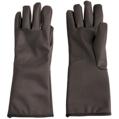 ‎202-1015/S CE Fabric Gloves - Temp-Gard Extreme Temperature Gloves- Mid- Arm Length - Liq-Proof Silicone Fab - Exact Industrial Supply