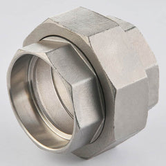 Guardian Worldwide - Stainless Steel Pipe Fittings; Type: Union ; Fitting Size: 2 ; End Connections: Socket Weld ; Material Grade: 316 ; Pressure Rating (psi): 150 - Exact Industrial Supply