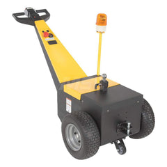 Cart Accessories; Media Type: Electric Walkie Tugger; For Use With: Electric Walkie Tugger; Color: Black/Yellow; Width (Inch): 30; Length: 67-1/4; Height (Inch): 14; Material: Steel