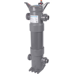 Hayward - Bag Filter Housings; Bag Size (#): 2 ; Length (Decimal Inch): 32.0000 ; Pipe Size: 1-1/2 (Inch); End Connections: Socket; Threaded ; Maximum Flow Rate (GPM): 100 ; Maximum Working Pressure (psi): 150.000 - Exact Industrial Supply