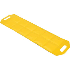 Vestil - Dock Strip Doors/Curtains; Type: Dock Seal Draft Blocker ; Door Width (Feet): 3 ; Door Height (Feet): 0 ; Material: Vinyl ; Style: Draft Blocker ; Color: Black/Yellow - Exact Industrial Supply