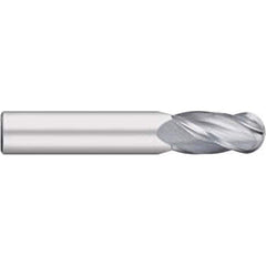 Titan USA - Ball End Mills; Mill Diameter (mm): 18.00 ; Mill Diameter (Decimal Inch): 0.7087 ; Number of Flutes: 4 ; Length of Cut (mm): 38.0000 ; Length of Cut (Decimal Inch): 1.4961 ; Material: Solid Carbide - Exact Industrial Supply