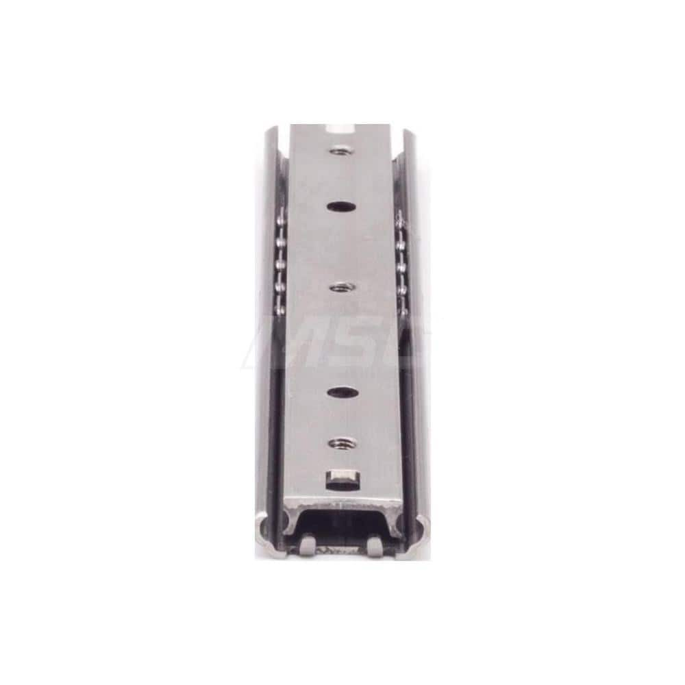 Drawer Slides; Type: 2-Way Mini Drawer Slide; Extension Style: 3/4; Slide Length: 100.00; Travel Length: 68.50; Load Capacity (Lb.): 35.200; Width (Inch): 3/16; Slide Length: 100.00; Material: Stainless Steel; Material Grade: 304; Material: Stainless Stee