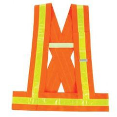 8140BA XL/2XL ORANGE BREAKAWAY SASH - Makers Industrial Supply