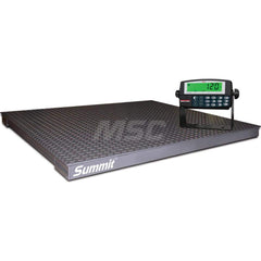 Shipping & Receiving Platform & Bench Scales; Scale Type: Platform Scale; Shipping Scale; Display Type: LCD; Capacity (Lb.): 10000; Graduation: 2; Base Length (Inch): 48; Base Width (Inch): 48; Base Height (Decimal Inch): 3.6250; Additional Information: N