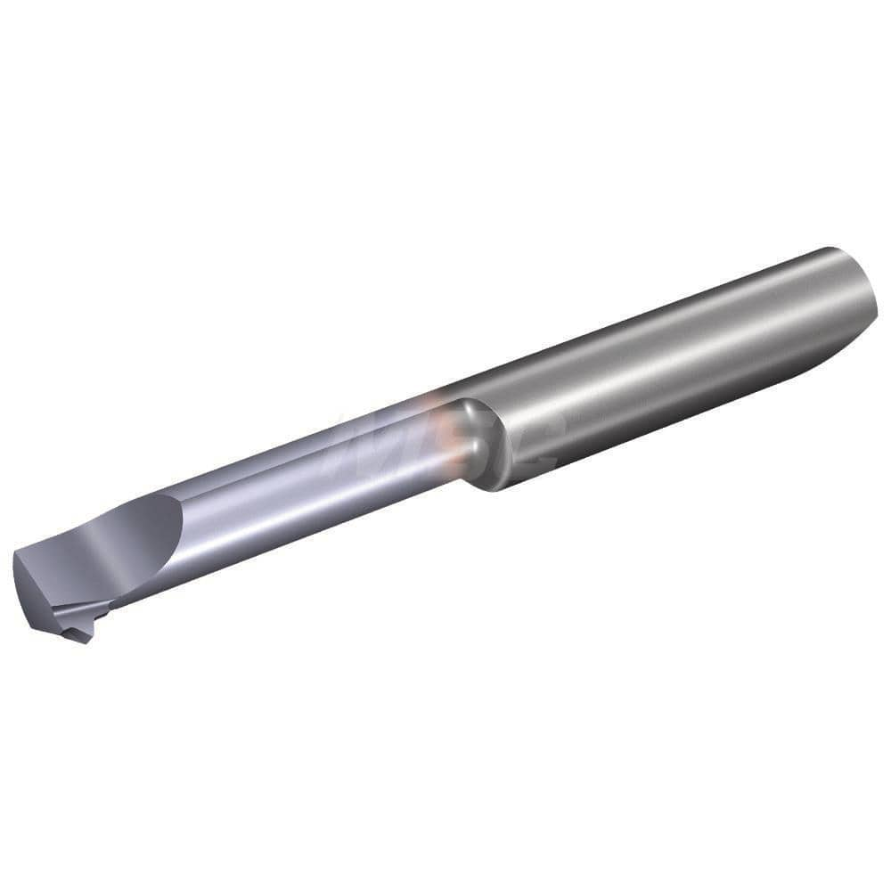 Single Point Threading Tools; Thread Type: Internal; Profile Angle: 4; Threading Diameter (mm): 4.60; Cutting Depth (mm): 16.00; Minimum Pitch (mm): 0.75; Maximum Pitch (mm): 0.75; Shank Diameter (mm): 5.0000; Maximum Reach (mm): 18.35; Manufacturer's Par