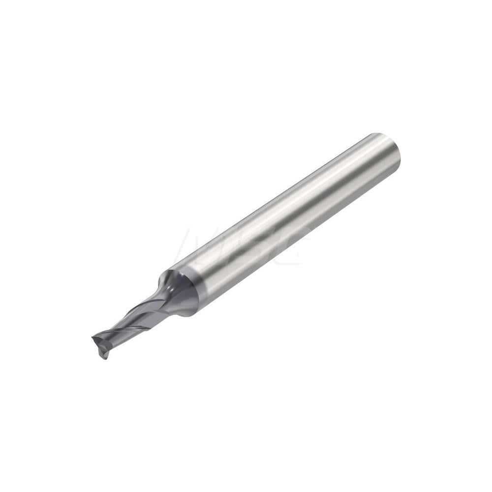 Corner Radius End Mill: 0.7874″ Dia, 9 Flutes, Solid Carbide 38 ° Helix, HXT Coated, Corner Radius End, Series JS720