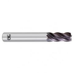 1 x 1 x 1-1/2 x 4 4Fl .125 C/R Carbide End Mill - EXO - Makers Industrial Supply