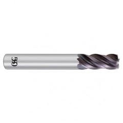 3/4 x 3/4 x 1-1/2 x 3-1/2 4Fl .060 C/R Carbide End Mill - EXO - Makers Industrial Supply