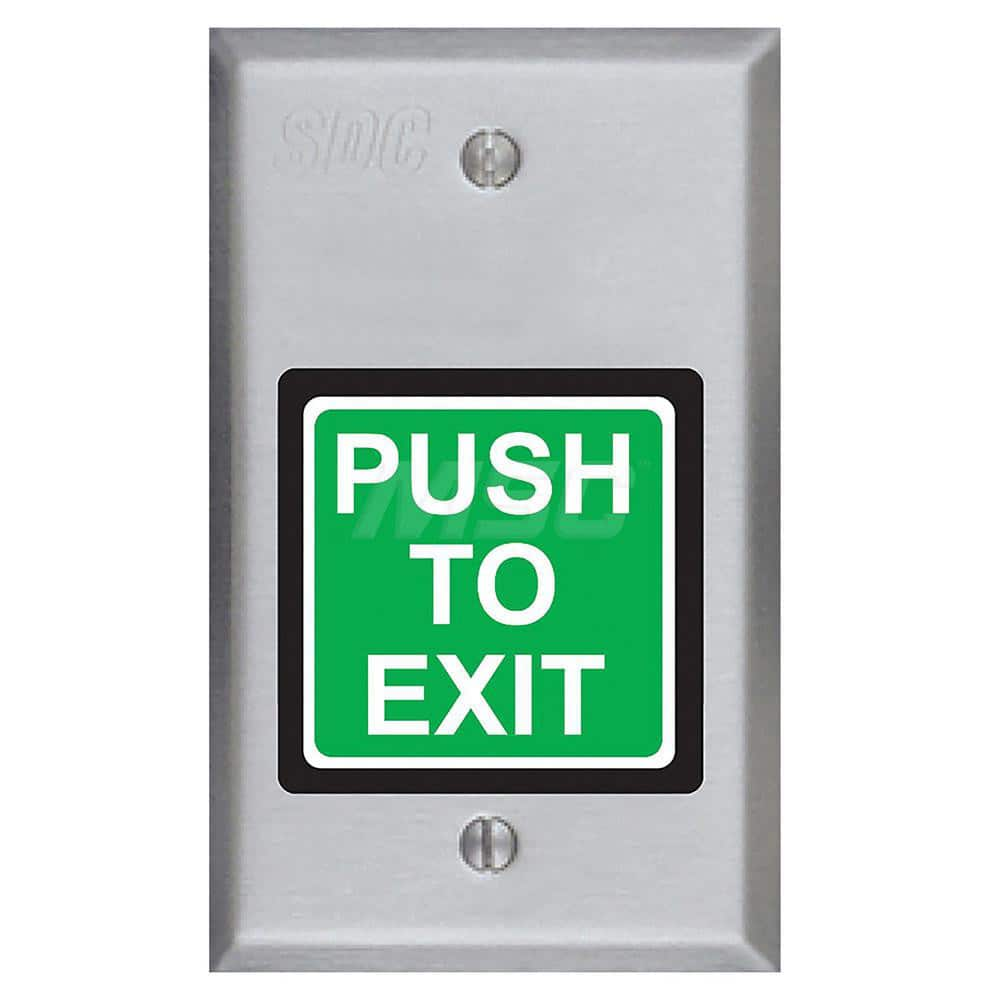 Pushbutton Switches; Switch Type: Pushbutton Switches Only; Pushbutton Type: Electronic Button; Pushbutton Shape: Square; Pushbutton Color: Green; Operator Illumination: Illuminated; Amperage (mA): 2; Voltage: 12-24; Contact Form: SPDT; Standards Met: UL