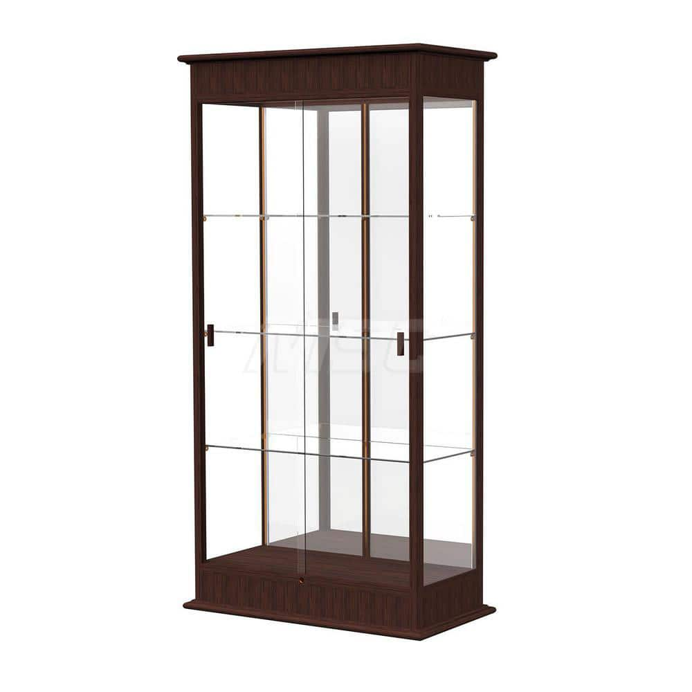 Bookcases; Color: Espresso; Number of Shelves: 3; Width (Decimal Inch): 36.0000; Depth (Inch): 18; Material: Oak; Material: Oak