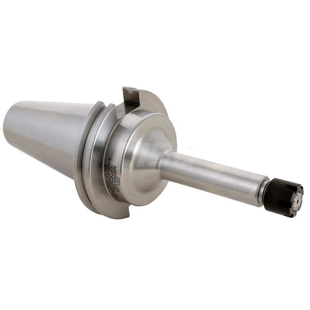 Collet Chuck: ER Collet, Taper Shank Through Coolant