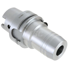 Hydraulic Tool Chuck: Taper Shank, 20 mm Hole 145 mm Projection, 53 mm Nose Dia, Through Coolant