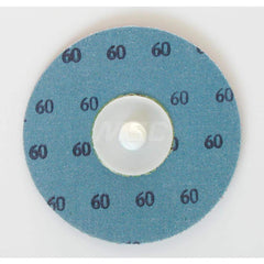 Quick-Change Disc: 3″ Disc Dia, Silicon Carbide, Non-Woven Black, Fiber Backed, 8,500 RPM