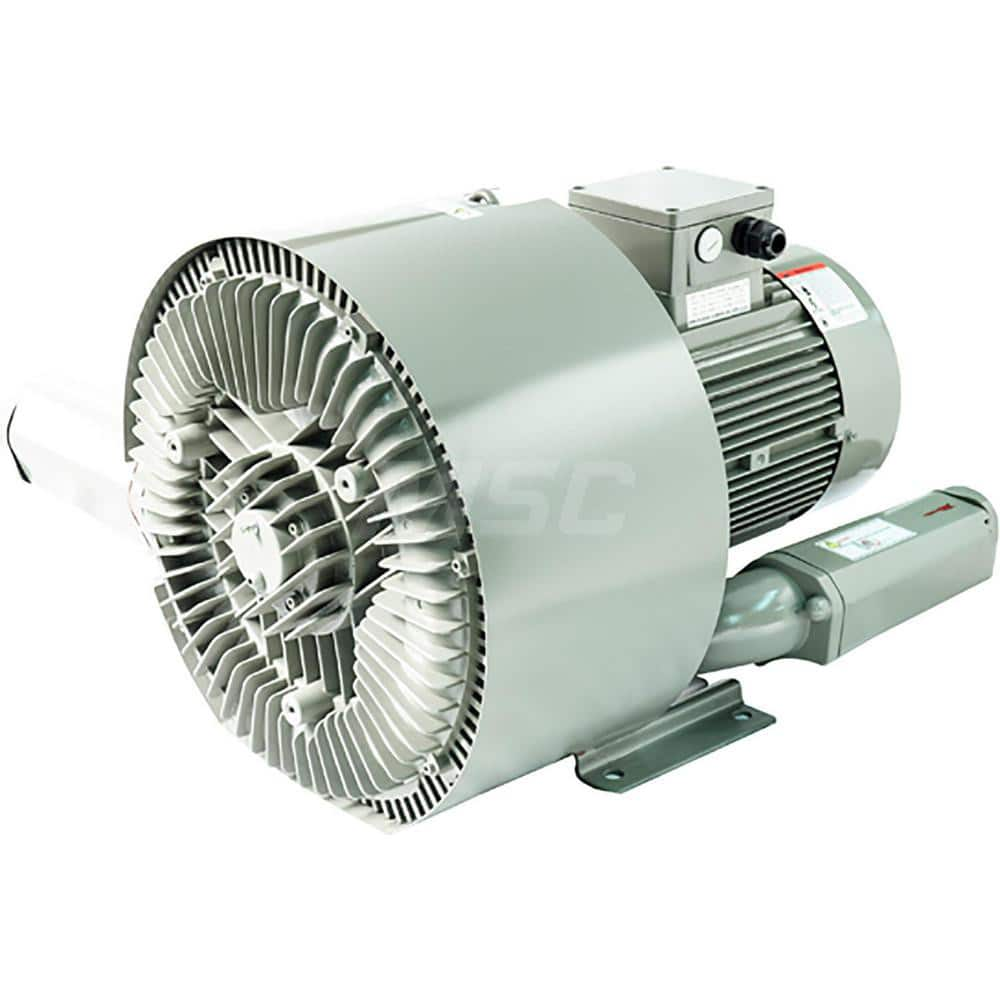 Regenerative Air Blowers; Inlet Size: 2″; Outlet Size: 2″; Horse Power: 8.50; Amperage Rating: 36.3000; Cubic Feet Per Minute: 340 SCFM; Height (Inch): 9; Width (Decimal Inch): 11; Maximum Working Water Pressure: 88.00; Maximum Vacuum Water Pressure: 80.0