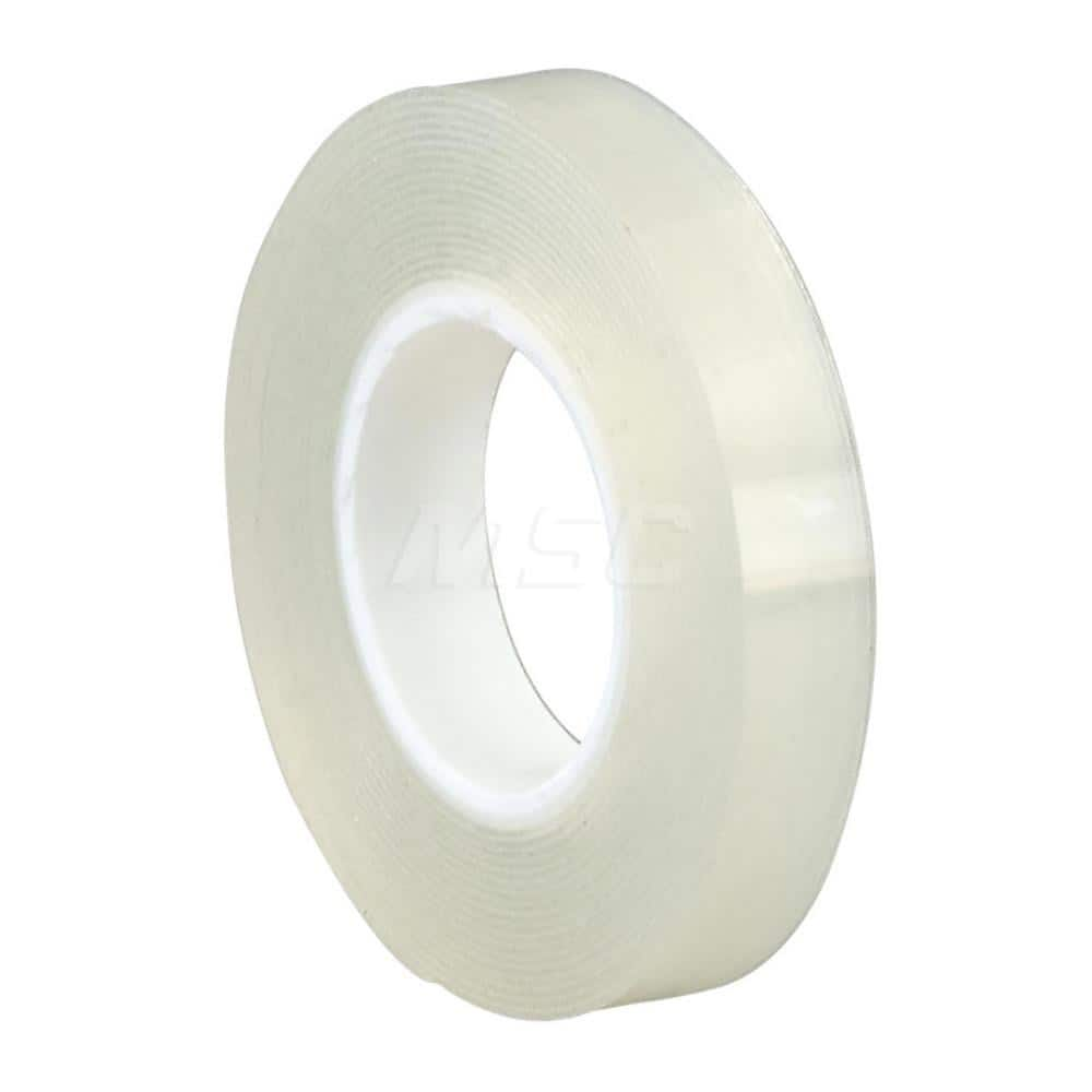 Clear Double-Sided Acrylic Foam Tape: 2″ Wide, 4 yd Long, 31 mil Thick, Acrylic Adhesive