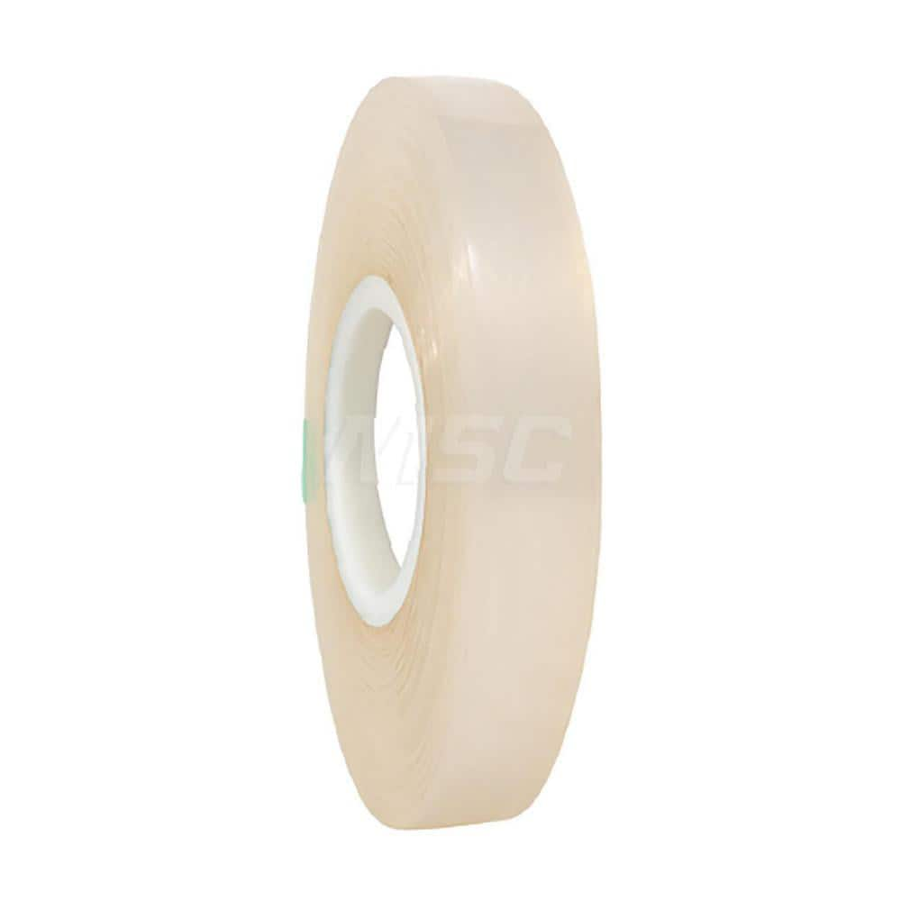 Transparent Double-Sided Foam Tape: 1/2″ Wide, 5 yd Long, 40 mil Thick, Acrylic Adhesive