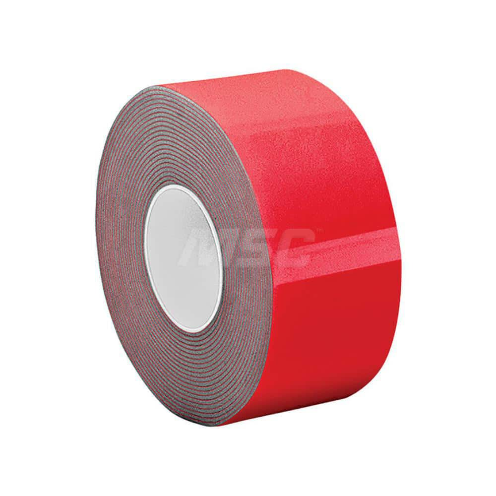 Gray Double-Sided Foam Tape: 1/2″ Wide, 5 yd Long, 25 mil Thick, Acrylic Adhesive