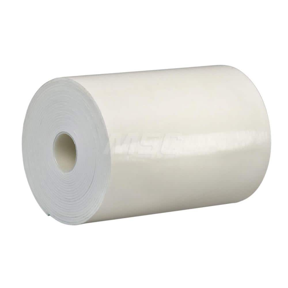 White Double-Sided Foam Tape: 1″ Wide, 5 yd Long, 45 mil Thick, Acrylic Adhesive