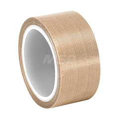 Glass Cloth Tape; Width (Inch): 3; Material Type: PTFE; Color: Light Brown; Adhesive Material: Silicone; Length (yd): 5.00; Thickness (mil): 6.8000; Tensile Strength (Lb./Inch): 290.00; Minimum Operating Temperature (F): -100.000; Maximum Operating Temper