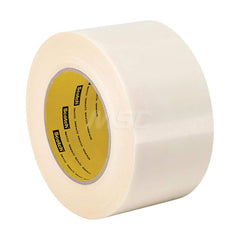 UHMW Film Tape: 3/4″ Wide, 5 yd Long, 15.2 mil Thick 55 Lb/In Tensile Strength, Rubber Adhesive, 225 ° F