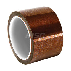 Polyimide Film Tape: 6″ Wide, 50' x 1 mil Thick Non-Adhesive, -40 to 450 ° F