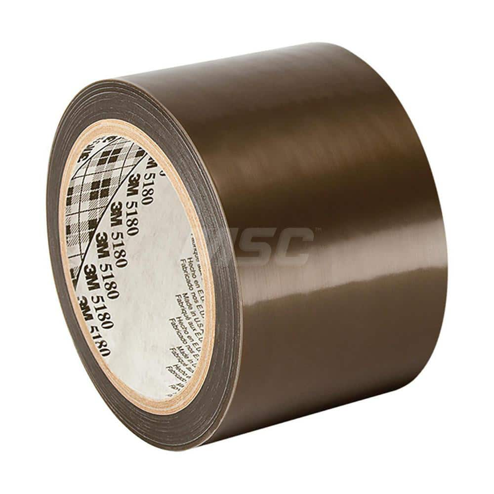 Polytetrafluroethylene Film Tape: 3/4″ Wide, 5 yd Long, 6.7 mil Thick 40 Lb/In Tensile Strength, Silicone Adhesive, 500 ° F