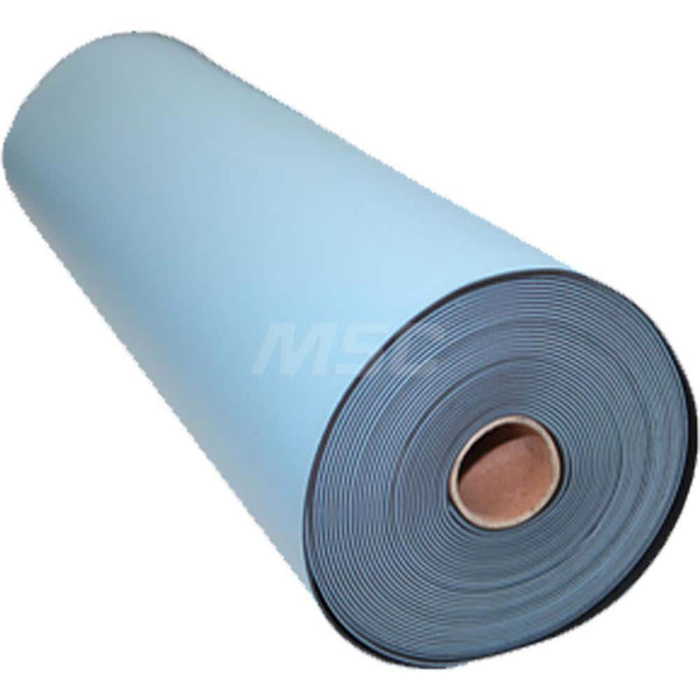 Anti-Static Work Kits & Table Mats; Mat Type: Anti-Static Table Mat; Material: Rubber; Overall Length: 36.00; Thickness: 0.08 in; Resistance: 108.000; Color: Blue